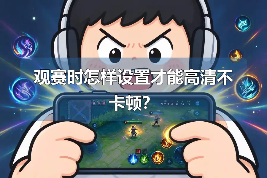 观赛时怎样设置才能高清不卡顿?